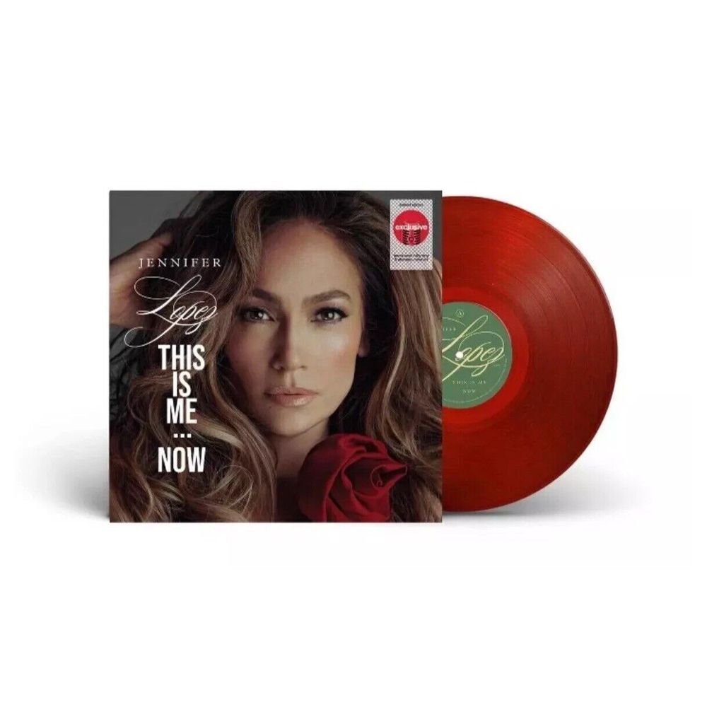 JENNIFER LOPEZ This Is Me...Now Translucent Ruby Red Vinyl LP NEW (SEE DETAILS)‎